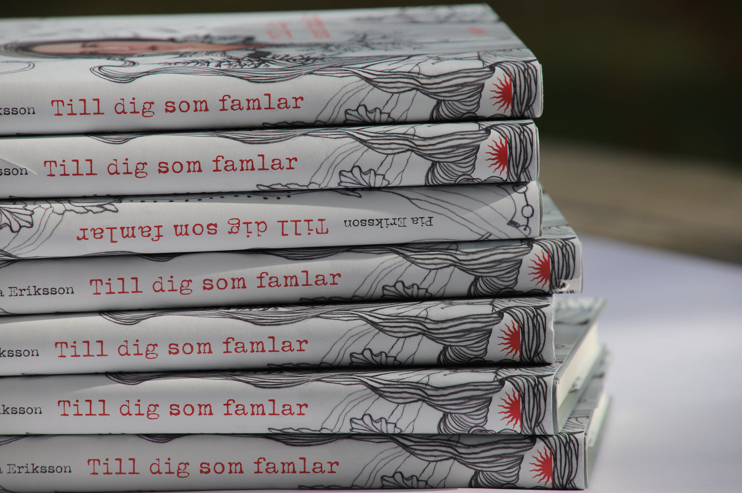 Till dig som famlar -korsdragspoesi SIGNERAD