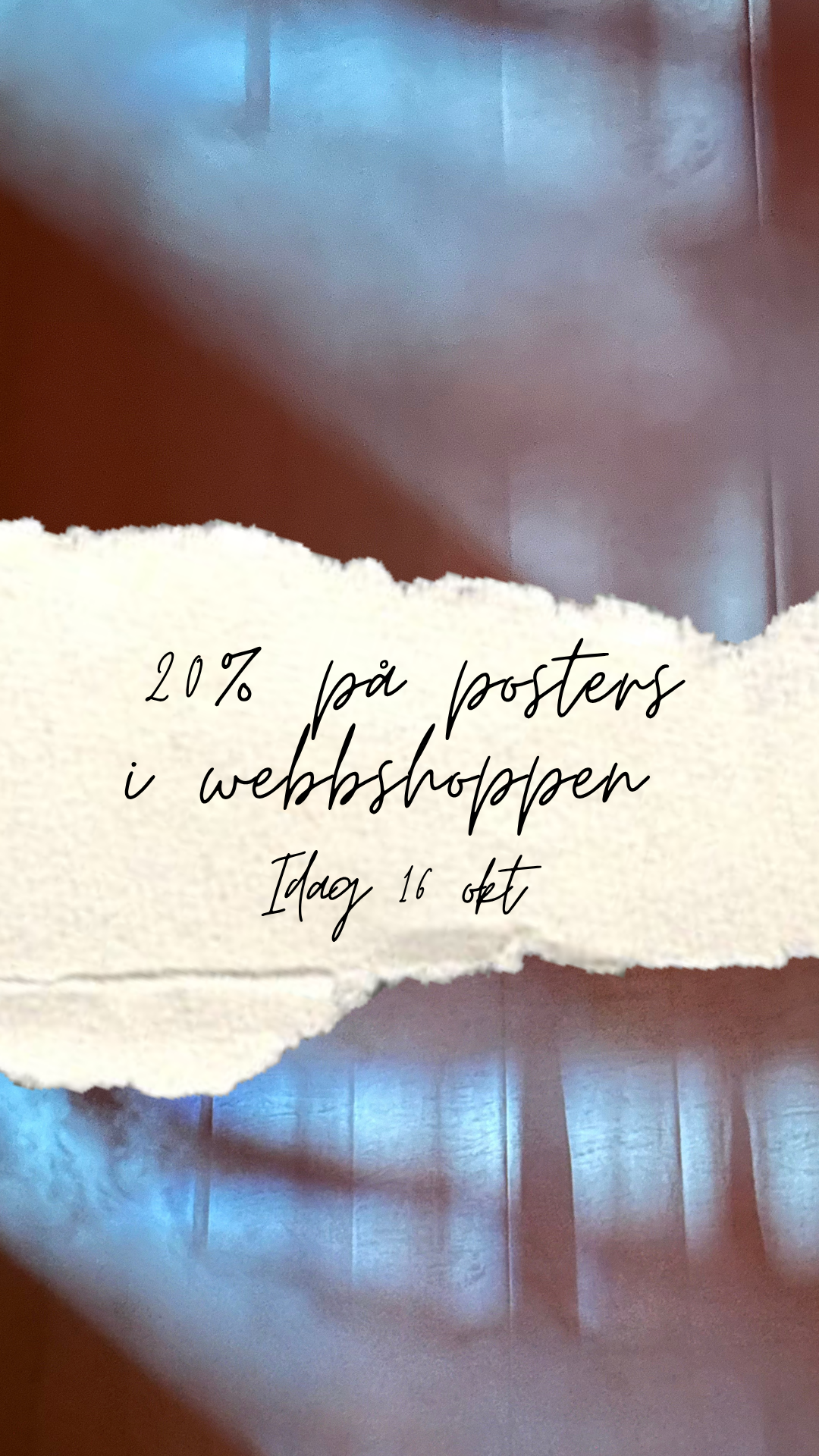 Syrrans födelsedag och 20% på poster!