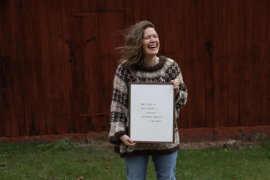 Mina första posters.
