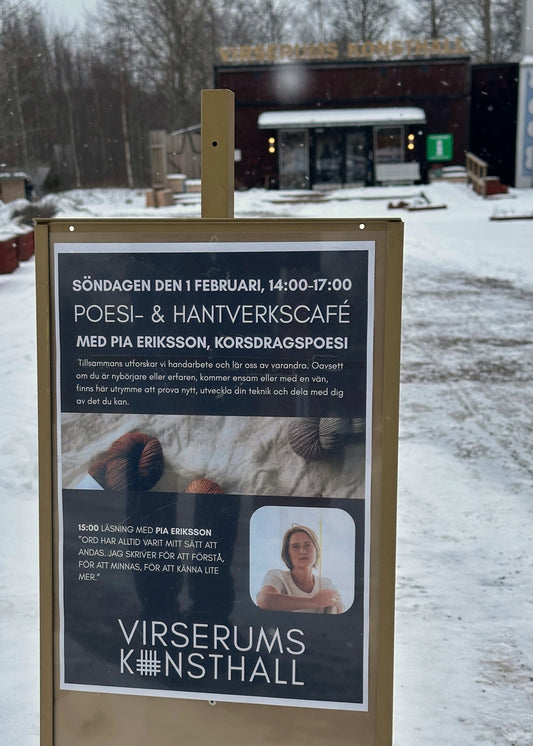 Första februari och samtal i Virserum.