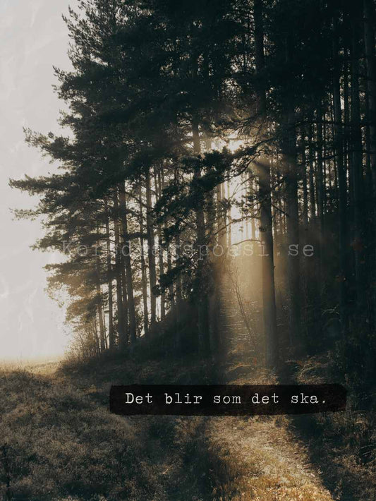 Fotopoesi 30x40 cm – Som det ska